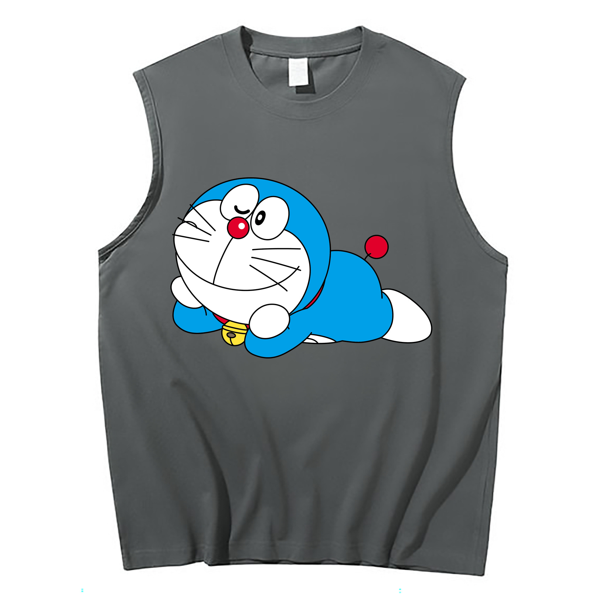 （画像用） ドラえもん Doraemon コットン100％タンクトップ（フロントプリント）